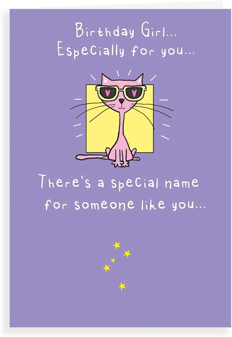 Regal Publishing Humour Funny Birthday Card Cats Whiskers 7 X 5