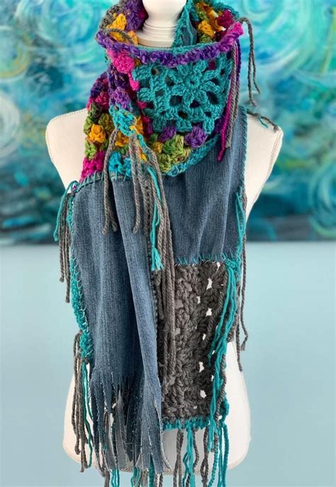 Gilet Crochet Crochet Wrap Freeform Crochet Crochet Scarves Crochet