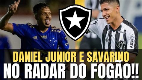 O BOTAFOGO QUER COMPRAR PROMESSA DO CRUZEIRO SAVARINO FOI OFERECIDO AO