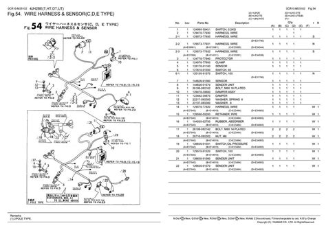 Parts For YANMAR 4JH2 E TE HTE DTE UTE