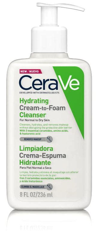 Cerave Crema Espuma Limpiadora Hidratante Ml