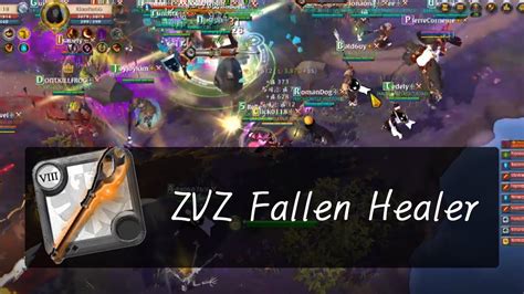 Cof Albion Redtree Enclave Zvz Fallen Healer Full Youtube