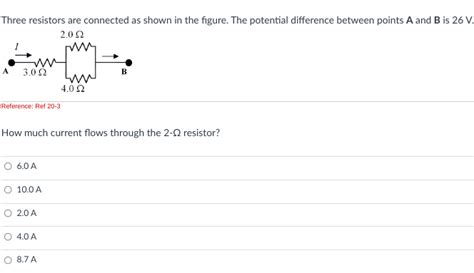 Answered Three Resistors Are Connected As Shown Bartleby