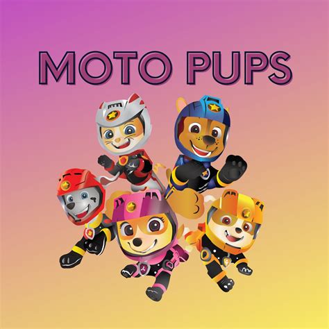 Moto Pups Paw Patrol Moto Pups Paw Patrol Motopups Moto - Etsy