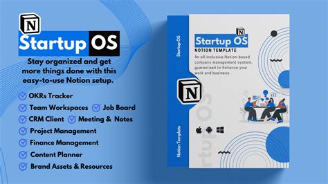 Notion Startup Os For By Abdo Dashboard Notion Template