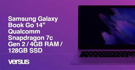 Análise De Samsung Galaxy Book Go 14 Qualcomm Snapdragon 7c Gen 2 4gb Ram 128gb Ssd 118