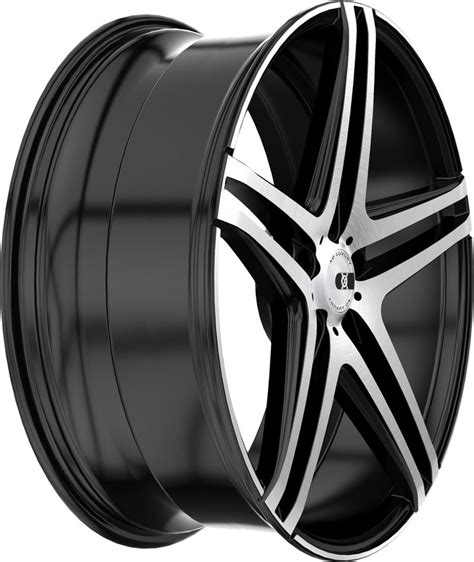 XO Luxury Caracas Wheel Matte Black Brushed Face Front SIZES 20x8 5