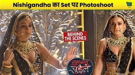 Moksh Diya Nishigandha Set Photoshoot Bts