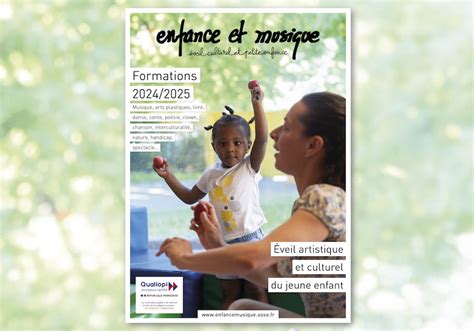 Nouveau Catalogue De Formations 2024 2025 Enfance Et Musique