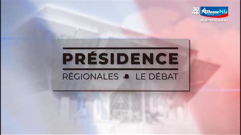 vidéo Générique Élections 2021 Régionales Le débat Antenne