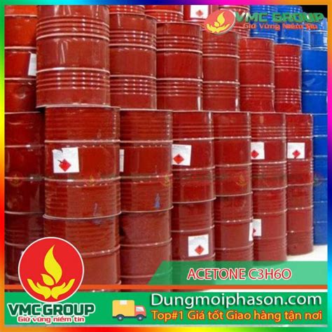 DUNG MÔI PHA SƠN ACETONE C3H6O DUNG MÔI VIỆT MỸ TOP 1