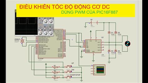 vixuly pwm Điều khiển tốc độ động cơ DC dùng kỹ thuật PWM YouTube