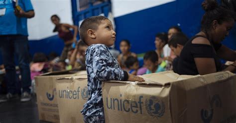 Venezolanos Siempre Unicef Pide Más Apoyo Para Atender La Delicada Situación De Los Niños