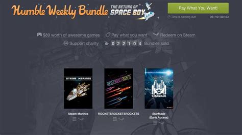 The Latest Humble Weekly Bundle Takes You To Space Vg247