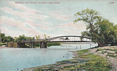 Storm Lake Iowa Bridge Outlet Photolibrarian Flickr