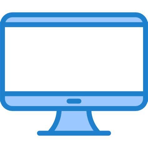 Monitor Srip Blue Icon