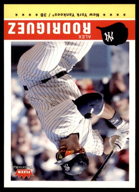 Fleer Tradition Alex Rodriguez New York Yankees Ebay