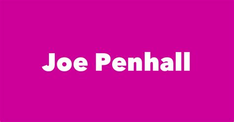 joe penhall spouse children birthday