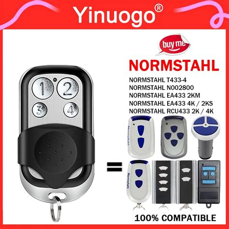 NORMSTAHL Remote Control 433MHz For NORMSTAHL RCU 433 4K 2K EA433 2KM