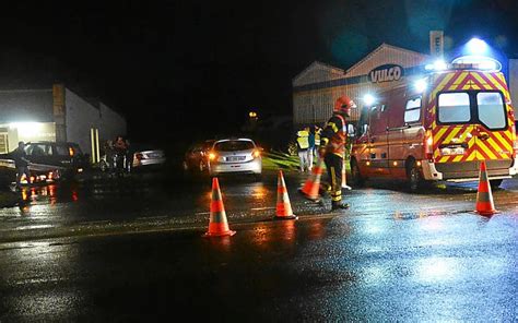 Quatre blessés dans un carambolage rue Raymond Pellier Le Télégramme