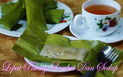 Lepat Pisang Resepi Mudah Sedap Lembut Dan Tak Guna Banyak Bahan