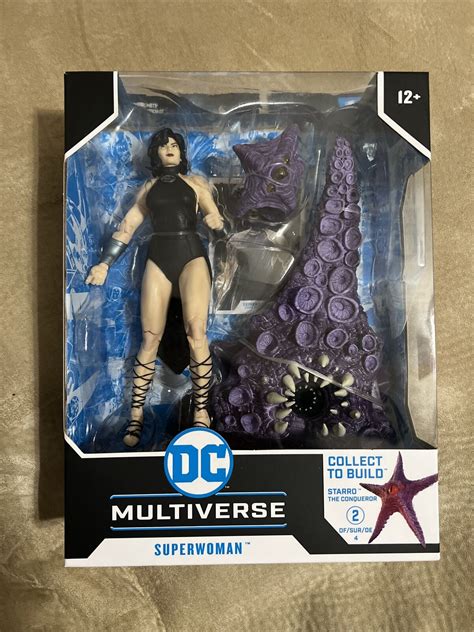 Mcfarlane Toys Dc Multiverse Superwoman Crime Syndicate Build A Starro