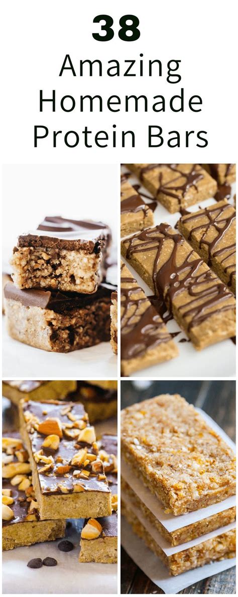 The 38 Best Homemade Protein Bars You Can Ever Make Protein Bars Homemade Low Calorie Protein