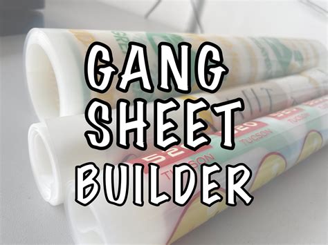 Dtf Gang Sheet Builder Printed Merch