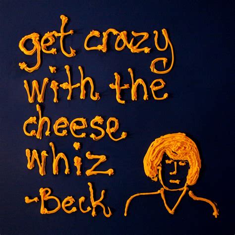 Loser // song lyric art // Beck // get crazy with the cheese | Etsy