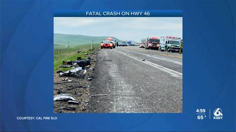 Update Hwy 46 Reopens Following Fatal Crash In Cholame