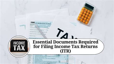 Essential Documents Required For Filing Income Tax Returns Itr Marg