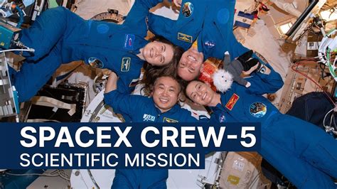 Spacex Crew 5 A Scientific Mission Nasa Youtube