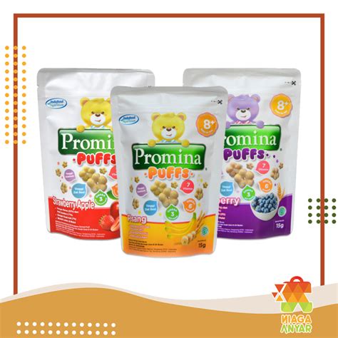 NA Promina Puff 15 Gram Promina Puffs Snack Bayi 15 Gr Banana