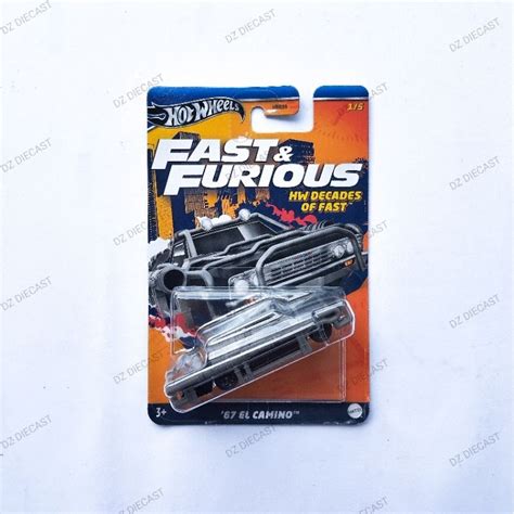 Jual Hot Wheels Fast And Furious EL CAMINO Decades Off Fast Shopee Indonesia
