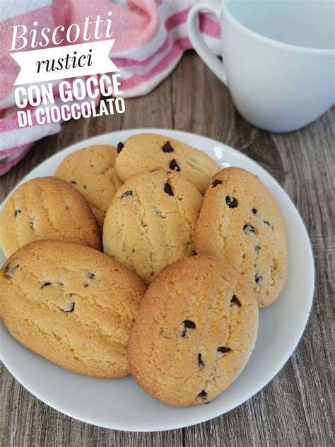 Biscotti Rustici Con Cioccolato Bimby Ideali A Colazione