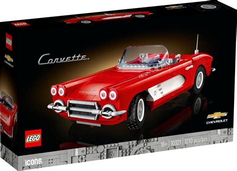 LEGO 10321 Corvette Offiziell Vorgestellt Chevrolet Kultklassiker Ab