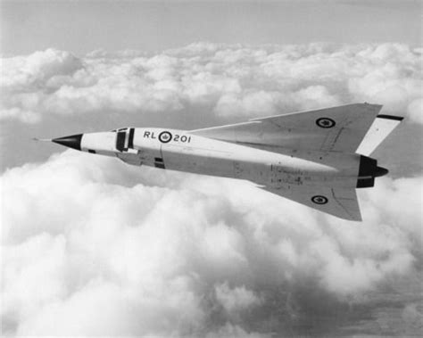 Avro Arrow In Flight Avro Arrow Airplane Fighter Aviation Airplane