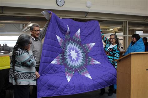 Blanket Ceremony Honours Uwinnipegs Indigenous Language Faculty University Of Winnipeg News