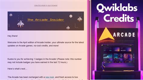 Qwiklabs Arcade Insider Mail Free Qwiklabs Credits April Trivia