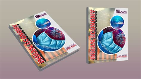 How To Make Book Cover Page Design In CorelDraw Indian Economy