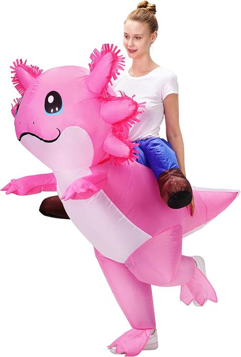 Stegosaurus Axolotl Disfraz Disfraz Inflable Para Ecuador Ubuy