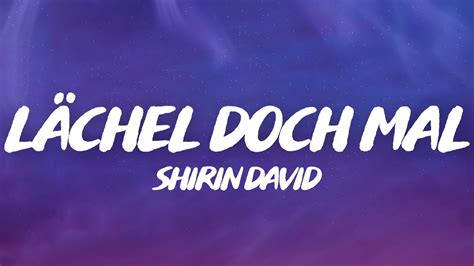 Shirin David Lächel doch mal Lyric Video YouTube