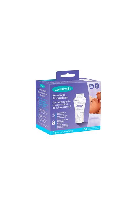 Bolsas De Almacenamiento De Leche Materna Lansinoh 100 Pzs