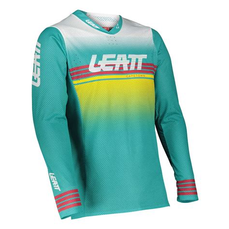 Leatt Jersey Moto 5 5 UltraWeld Aqua Royal türkis Jerseys BMO Bike