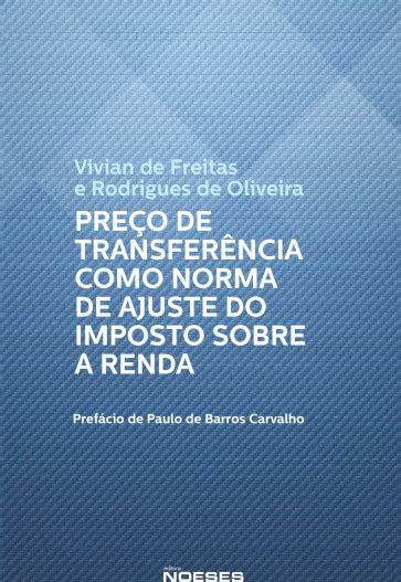 Editora Noeses Preço de Transferência como Norma de Ajuste do Imposto