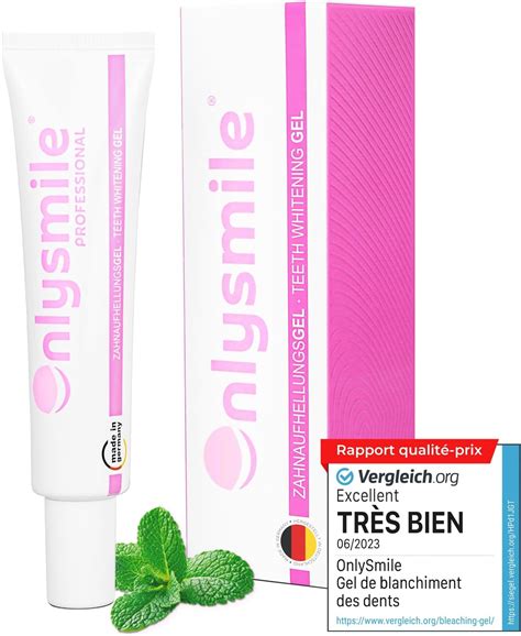 Kit Blanchiment Dentaire Professionnel Whitecare Saveur Menthe