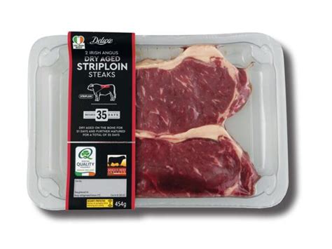 2 Dry Aged Angus Striploin Steaks Lidl Ireland Specials Archive