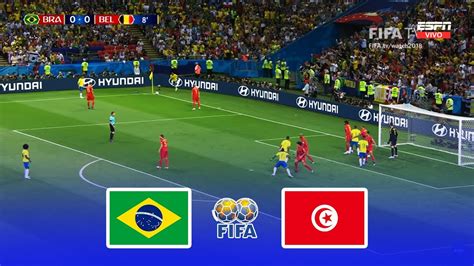 Brazil Vs Tunisia International Friendly Match Realistic Simulation