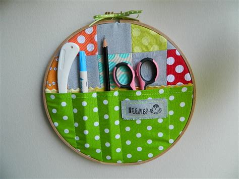 Embroidery Hoop Wall Pocket Tutorial Sewdaily Med Flickr