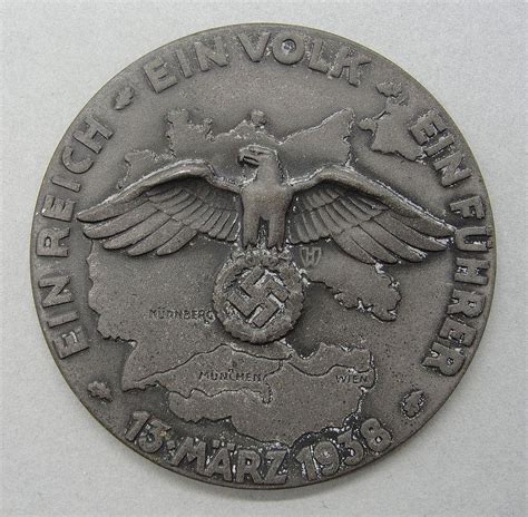 Ein Volk Ein Ein Reich Ein F Hrer March Anschluss Medal